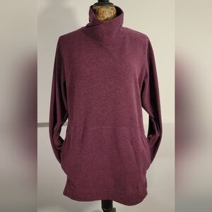 Duluth Women's Purple Turtleneck Sweater
